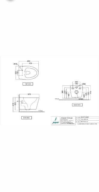 Rimless Wall Hung WC | Model : VGS-WHT-81953UF