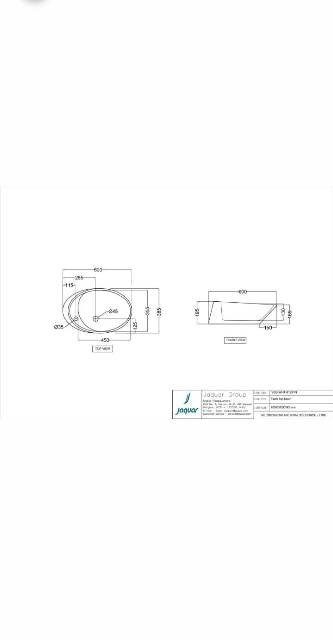 Table Top Basin | Model : VGS-WHT-81931N