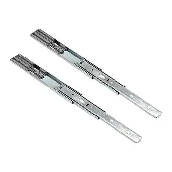 IPSA SOFT CLOSING BALL BEARING DRAWER SLIDER - SS FINISH 300MM PAIR IPSA Model: 3774