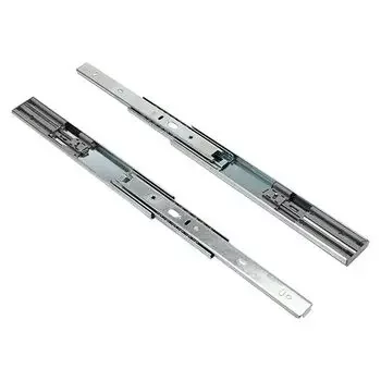 IPSA SOFT CLOSING BALL BEARING DRAWER SLIDER - SS FINISH 300MM PAIR IPSA Model: 3774