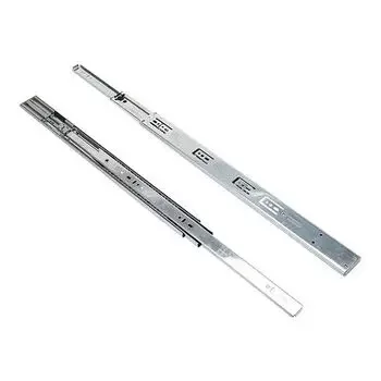 IPSA SOFT CLOSING BALL BEARING DRAWER SLIDER - SS FINISH 500MM PAIR IPSA Model: 8662