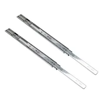 IPSA SOFT CLOSING BALL BEARING DRAWER SLIDER - SS FINISH 500MM PAIR IPSA Model: 8662