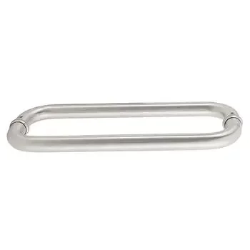 IPSA GLASS PULL HANDLE GP113 22X300 STAINLESS STEEL PAIR IPSA Model: 15610