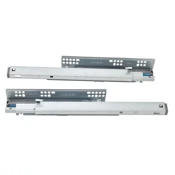 INOX SILENT CONCEALED DRAWER SLIDER (FULL EXTN.) 14 INOX Model: C6.08.350