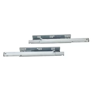 INOX SILENT CONCEALED DRAWER SLIDER (FULL EXTN.) 16 INOX Model: C6.08.400