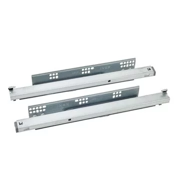 INOX SILENT CONCEALED DRAWER SLIDER (FULL EXTN.) 18 INOX Model: C6.08.450