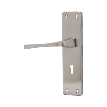 PLAZA 8 LUXE MORTISE HANDLE + LEVER LOCK IN SS FINISH PLAZA Model: 7621
