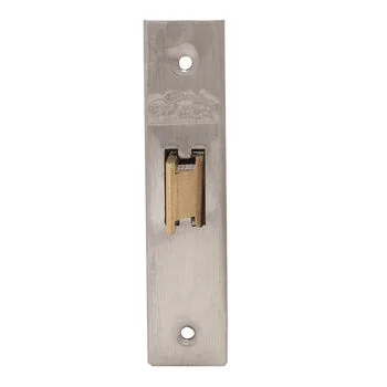 PLAZA VICTOR BABY LATCH: 8 VICTOR MORTISE HANDLE + BABY LATCH IN STAINLESS STEEL FINISH LEVER HANDLES PLAZA Model: 5220