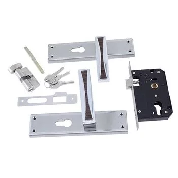 PLAZA NEXA S2 60MM 8 NEXA MORTISE HANDLE + MORTISE LOCK 60MM CYLINDER KEY KNOB IN LEVER HANDLES PLAZA Model: 7606