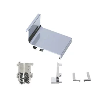 INOX CORNER ELBOW FOR J PROFILE SQUARE INOX Model: J3.04.400