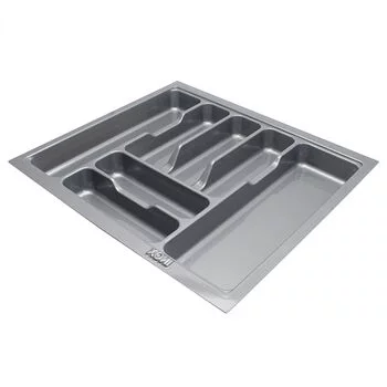 INOX CUTLERY TRAY 600MM - GRAY INOX Model: E1.02.102