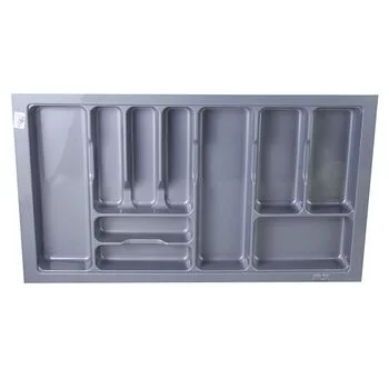 INOX CUTLERY TRAY 900MM - GRAY INOX Model: E1.02.103