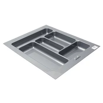 INOX CUTLERY TRAY 450MM - GRAY INOX Model: E1.02.101