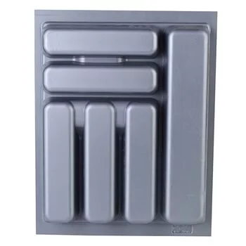 INOX CUTLERY TRAY 450MM - GRAY INOX Model: E1.02.101