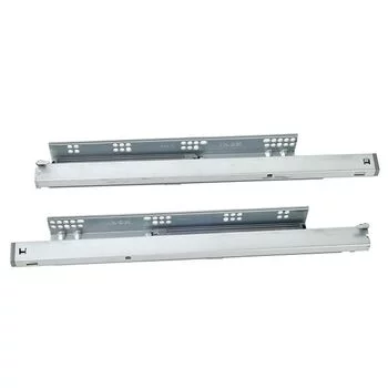 INOX SILENT CONCEALED DRAWER SLIDER (FULL EXTN.) 20 INOX Model: C6.08.500