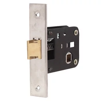 PLAZA SONIC BABY LATCH:- 8 SONIC MORTISE HANDLE + BABY LATCH IN STAINLESS STEEL FINISH LEVER HANDLES PLAZA Model: 4493