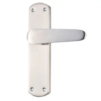 PLAZA SONIC BABY LATCH:- 8 SONIC MORTISE HANDLE + BABY LATCH IN STAINLESS STEEL FINISH LEVER HANDLES PLAZA Model: 4493