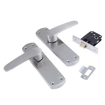 PLAZA SONIC BABY LATCH:- 8 SONIC MORTISE HANDLE + BABY LATCH IN STAINLESS STEEL FINISH LEVER HANDLES PLAZA Model: 4493