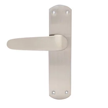 PLAZA SONIC BABY LATCH:- 8 SONIC MORTISE HANDLE + BABY LATCH IN STAINLESS STEEL FINISH LEVER HANDLES PLAZA Model: 4493