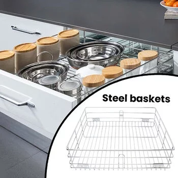 INOX INNOVA X PLAIN BASKET 550MM 6 (19 X 20 X 6) INOX Model: C2.01.302