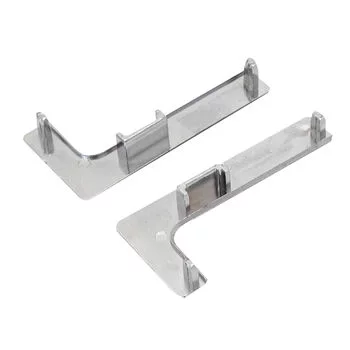 INOX END CAP FOR J PROFILE SQUARE, PVC INOX Model: J3.02.400