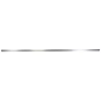 INOX ALUMINIUM HANDLE J-PROFILE SQUARE, BRIGHT CHROME INOX Model: J3.01.402