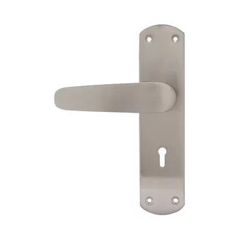 PLAZA SONIC S1 60MM :- 8 SONIC MORTISE HANDLE + MORTISE LOCK & 60MM CYLINDER KEY & KNOB I LEVER HANDLES PLAZA Model: 4491