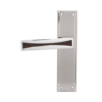 PLAZA NEXA BABY LATCH:- 8 NEXA MORTISE HANDLE + BABY LATCH IN STAINLESS STEEL FINISH LEVER HANDLES PLAZA Model: 7609