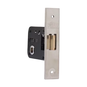 PLAZA NEXA BABY LATCH:- 8 NEXA MORTISE HANDLE + BABY LATCH IN STAINLESS STEEL FINISH LEVER HANDLES PLAZA Model: 7609