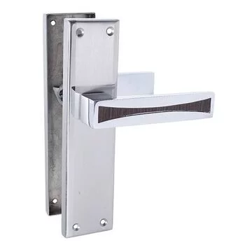 PLAZA NEXA BABY LATCH:- 8 NEXA MORTISE HANDLE + BABY LATCH IN STAINLESS STEEL FINISH LEVER HANDLES PLAZA Model: 7609