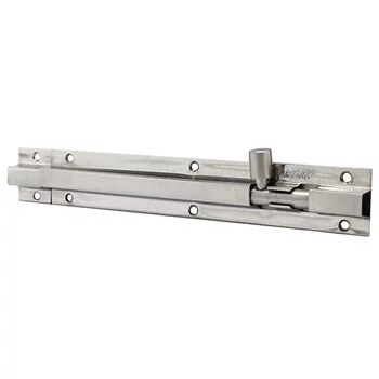 PLAZA 8 TOWER BOLT IN STAINLES STEEL WITHOUT SCREW PLAZA Model: 9386