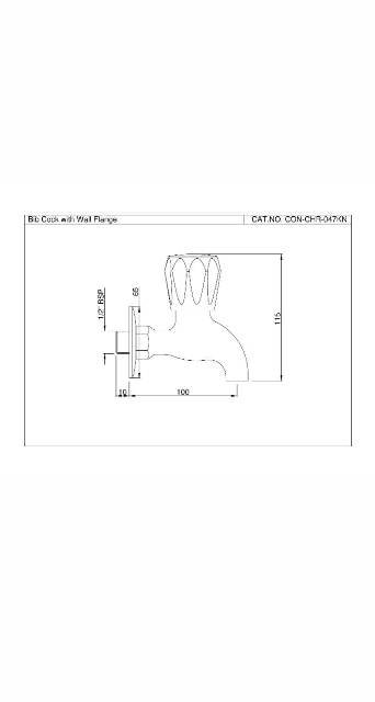 Bib Cock | Model : CON-CHR-047KN