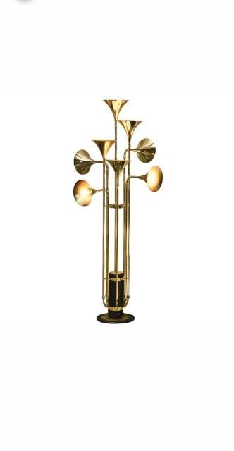 Trumpet Style Floor Lamp | Model : STL-GLD-FL1133F