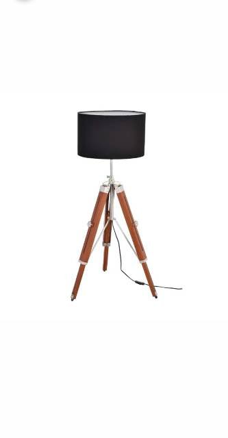 Light Wooden Tripod Floor Lamp | Model : DFL-WNT-FLWD400E27
