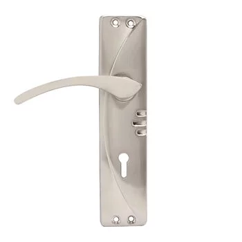 PLAZA NEO KY 7 NEO MORTISE HANDLE + LEVER LOCK IN STAINLESS STEEL FINISH LEVER HANDLES PLAZA Model: 8315