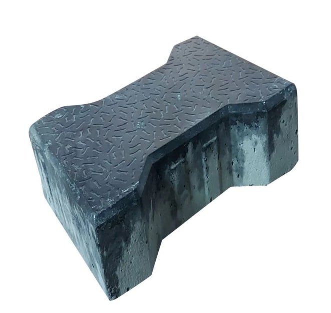 Dark Gray I Shape Concrete Paver Block