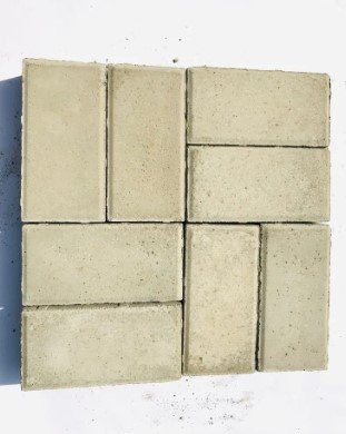 8 X 4 Paver Block, Material: Concrete, Thickness: 12 Mm