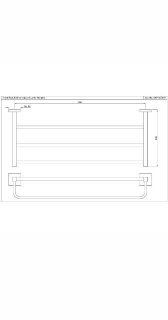Towel Rack | Model : AKP-ABR-35781PS