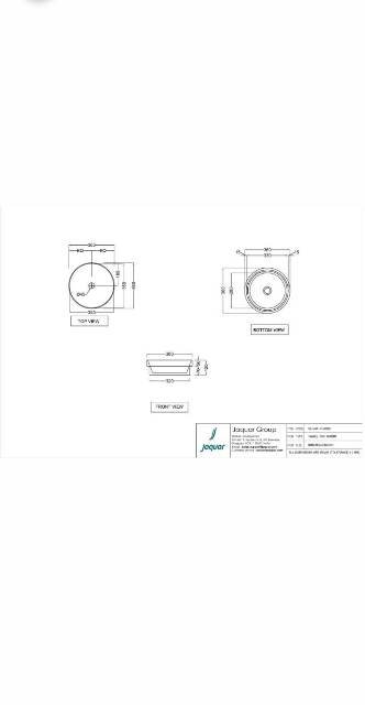 Thin Rim Table Top Basin | Model : SLS-WHT-6905