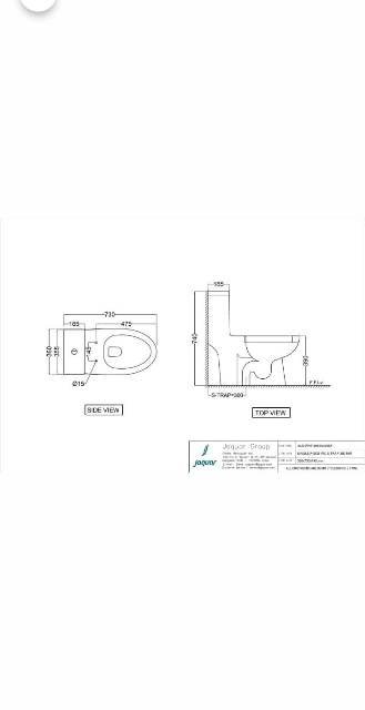 Single Piece WC | Model : SLS-WHT-6851S300UF