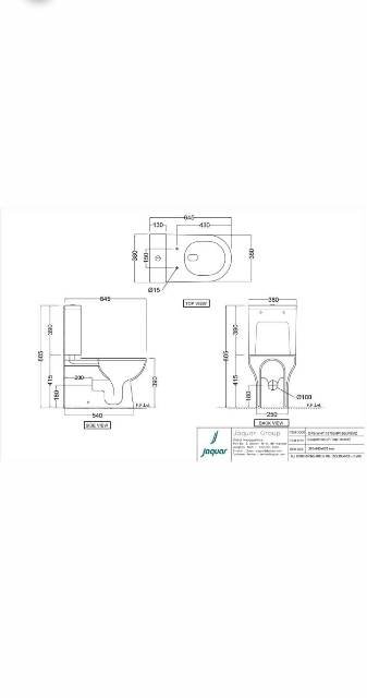 Rimless Bowl With Cistern | Model : OPS-WHT-15753NP180UFSMZ