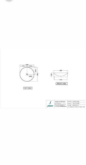 Thin Rim Table Top Basin | Model : OPS-WHT-15901N