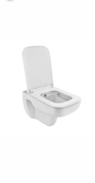 Rimless Wall Hung WC With Inbuilt Jet | Model : FLS-WHT-5953JUFSM