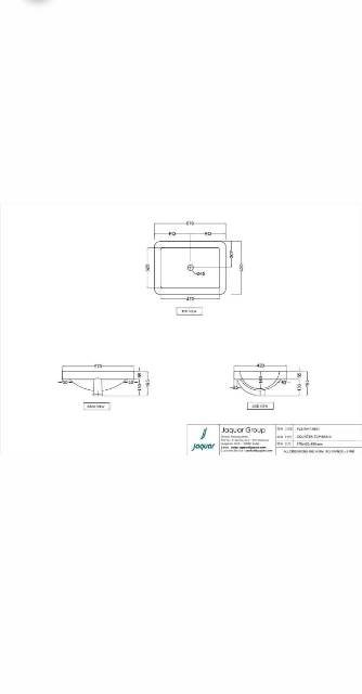 Counter Top Basin | Model : FLS-WHT-5601