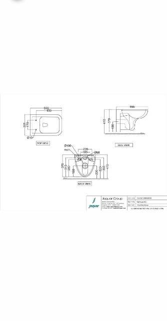 Rimless Wall Hung WC | Model : FLS-WHT-5953UFSM