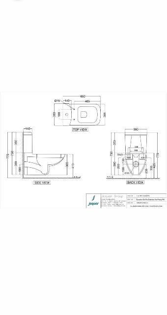 Rimless Bowl With Cistern | Model : FLS-WHT-5353PPZ