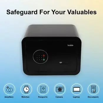 IPSA BUBBLE SAFE BLACK (L) 350MM (D) 280MM (H) 250MM IPSA Model: 15146