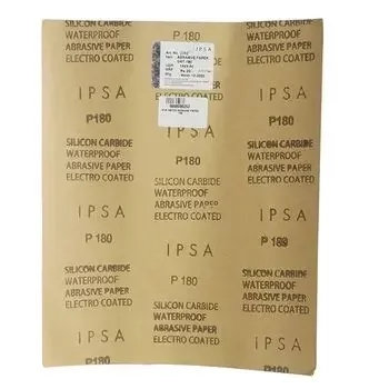 IPSA WATER ABRASIVE PAPER 180 IPSA Model: 109824