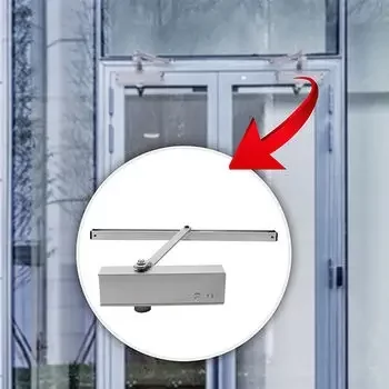 IPSA DC 100/P DOOR CLOSERS WITH PALMET ARM UPTO 100KG IPSA Model: 4025