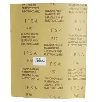 IPSA WATER ABRASIVE PAPER 80 IPSA Model: 12788